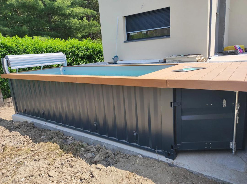 Contenedor piscina de 20 pies