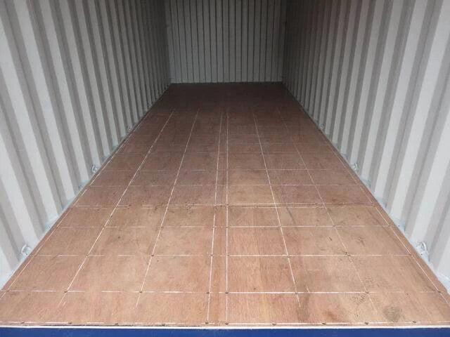 Contenedor 20 Pies Blanco Crema 1er Viaje (Nuevo)