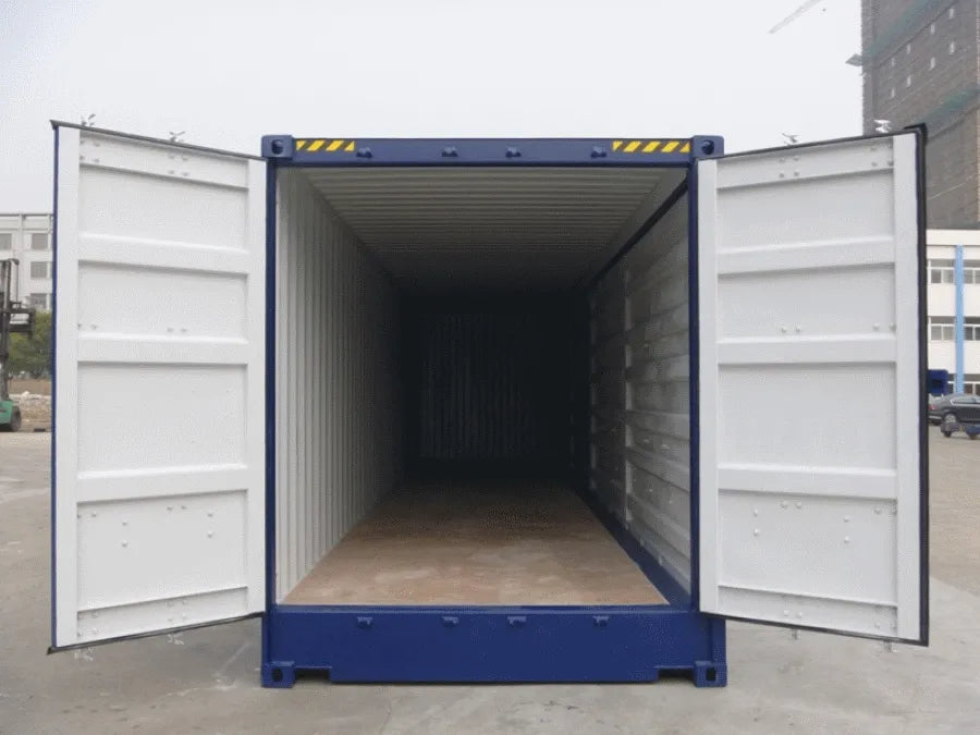 Cubo alto de contenedor de acceso lateral completo de 40 pies (9′ 6″ de altura)