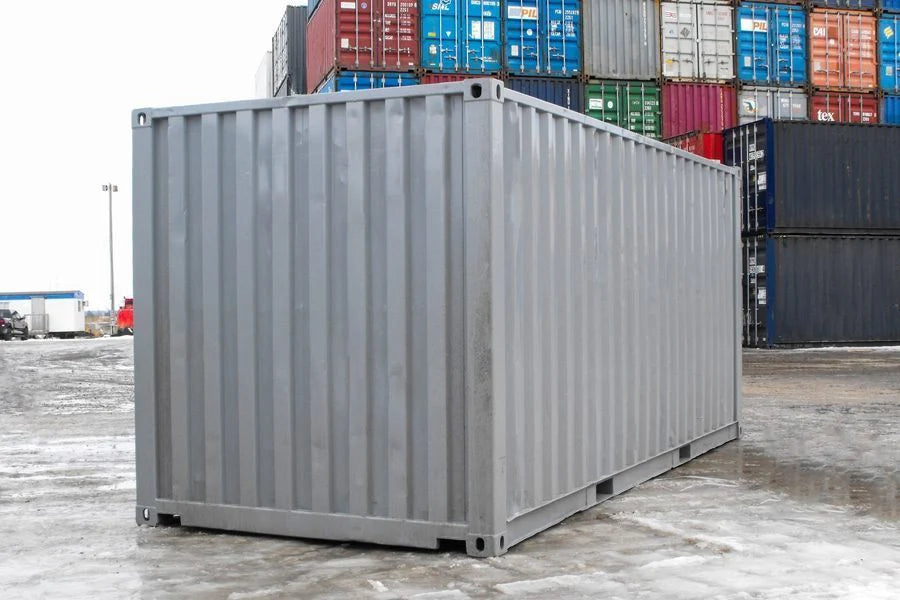 Contenedor de Almacenamiento de 20 Pies Con Puertas Enrollables