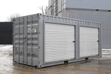 Contenedor de Almacenamiento de 20 Pies Con Puertas Enrollables
