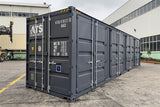 Contenedor de 40 pies cubo alto con puertas laterales